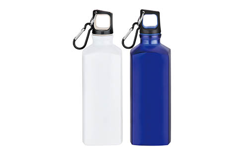 500ml Square Aluminum Bottle | Modern & Stable Design