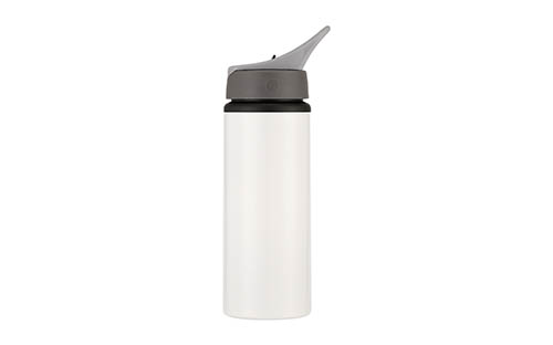 Wide Mouth Aluminum Water Bottle with Leak-Proof Cap