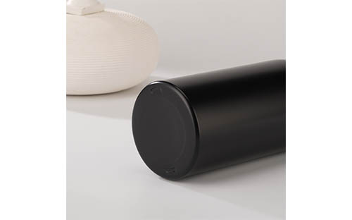 Nerezová láhev na mléko s karabinkou