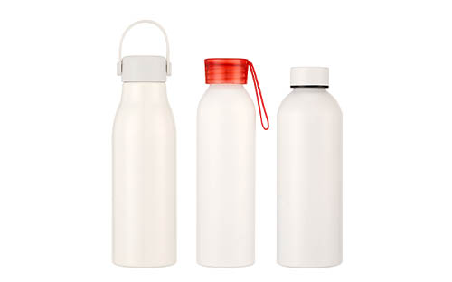 Aluminum Water Bottle with Non-Slip Silicone Sleeve