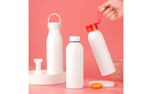 Aluminum Water Bottle with Non-Slip Silicone Sleeve