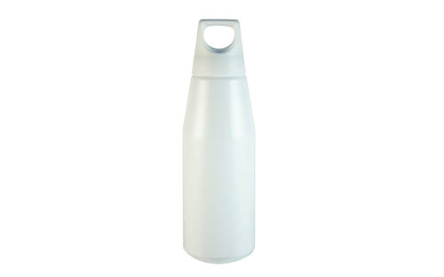 Stainless Steel Bottle with Durable Plastic Carry Handle