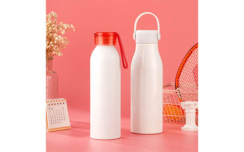 Aluminum Water Bottle with Non-Slip Silicone Sleeve