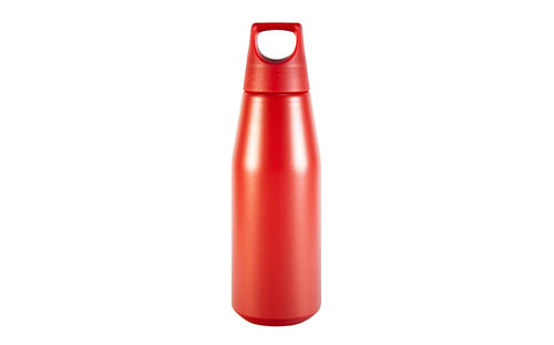 Stainless Steel Bottle with Durable Plastic Carry Handle