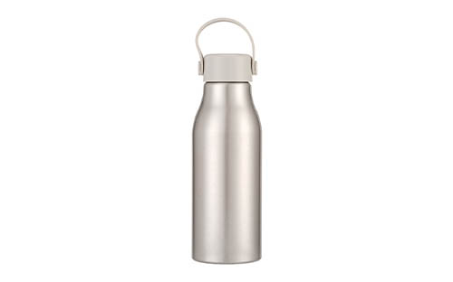 Nerezová láhev na mléko s karabinkou
