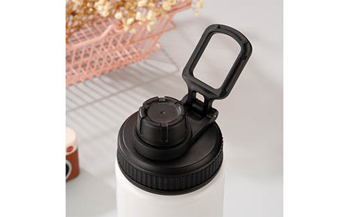 Wide Mouth Aluminum Water Bottle with Leak-Proof Cap