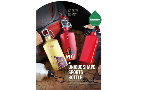500ml Square Aluminum Bottle | Modern & Stable Design
