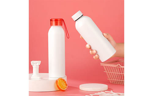 Aluminum Water Bottle with Non-Slip Silicone Sleeve