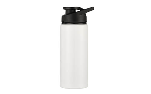 Wide Mouth Aluminum Water Bottle with Leak-Proof Cap