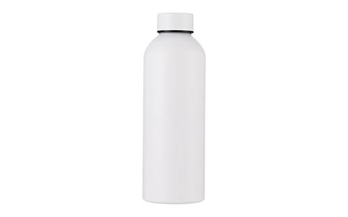 Flat Steel Lid Sports Aluminum Bottle