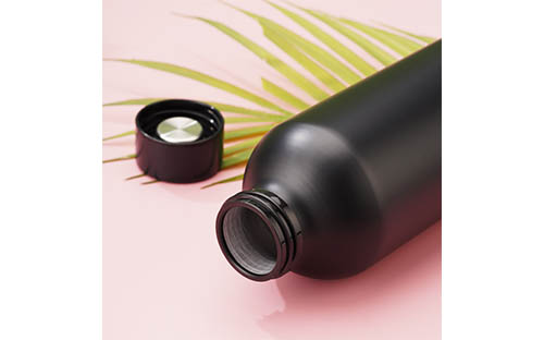 Flat Steel Lid Sports Aluminum Bottle